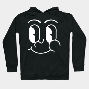 White Smile Emoji Hoodie